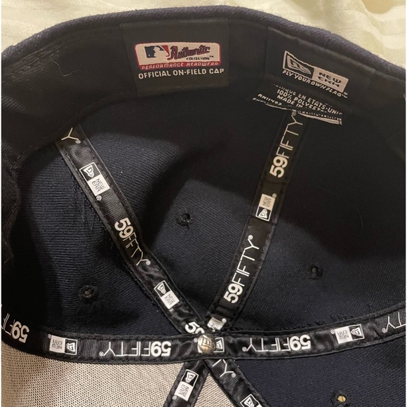 New Era Authentic Official On -Field Nationals Hat Fitted 7 3/8 - Picture 4 of 5